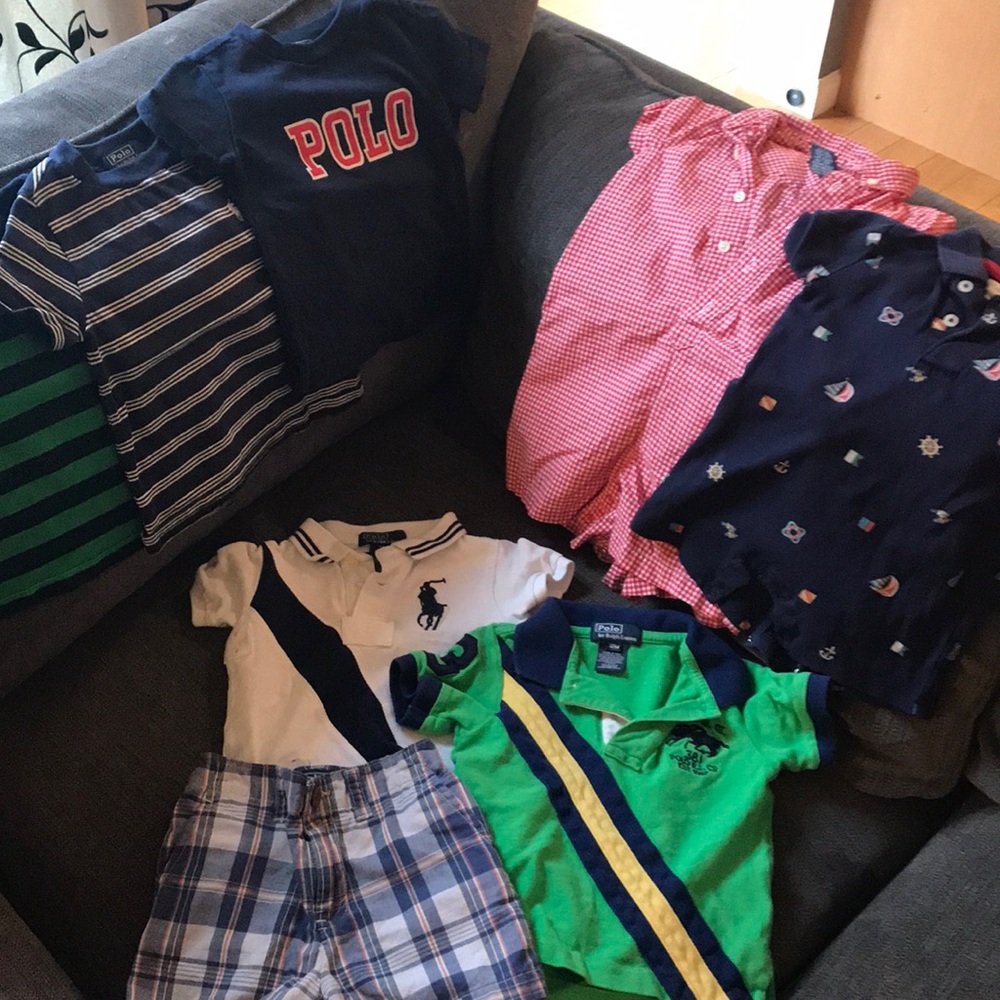 Lot boys 12 months polo by Ralph Lauren